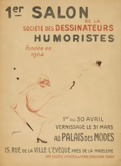 1er Salon De La Societe Des Dessinateurs Humoristes