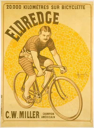 20 000 Kilometres Sur Bicyclette Eldredge C W Miller Champion Americain