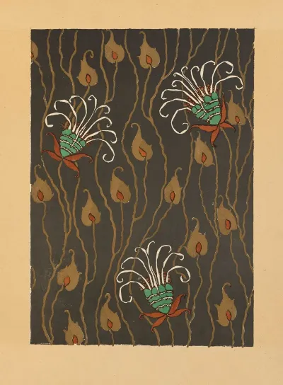 20 Compositions En Couleurs Dans Le Style Oriental Pl 09