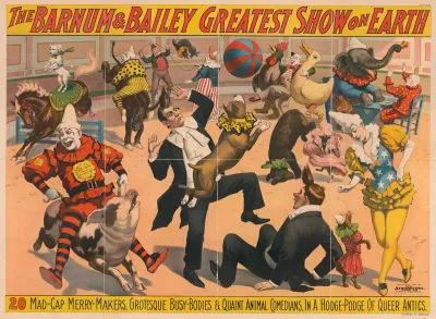 20 Mad Cap Merry Makers Grotesque Busy Bodies Quaint Animal Comedians In A Hodge Podge Of Queer Antics