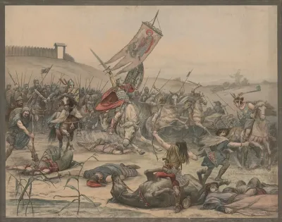 208 Otto The Great In The Battle Of Lechfeld 955