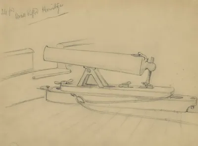 24 Pd Brass Rifled Howitzer