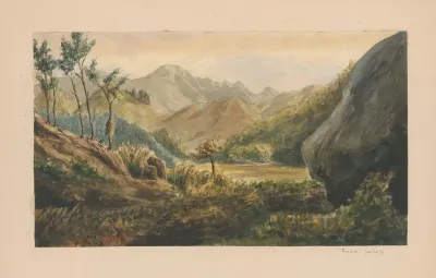 25 Aquarelles Par Auguste Mouillesaux De Bernieres Pl 06