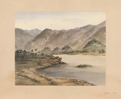 25 Aquarelles Par Auguste Mouillesaux De Bernieres Pl 09
