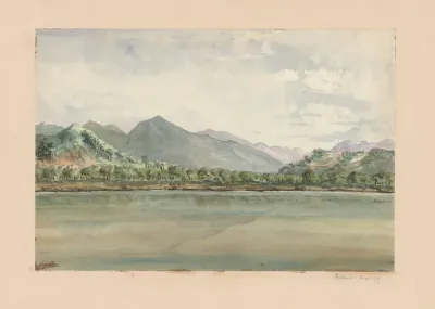 25 Aquarelles Par Auguste Mouillesaux De Bernieres Pl 11