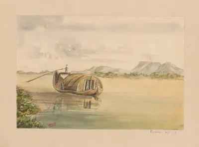 25 Aquarelles Par Auguste Mouillesaux De Bernieres Pl 13