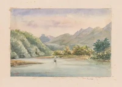 25 Aquarelles Par Auguste Mouillesaux De Bernieres Pl 14