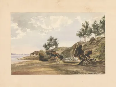 25 Aquarelles Par Auguste Mouillesaux De Bernieres Pl 18