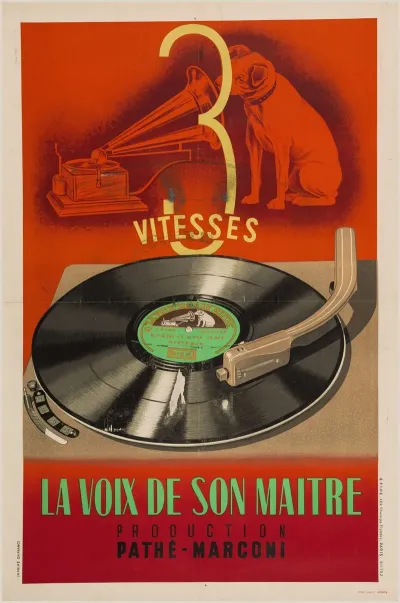 3 Vitesses La Voix De Son Maitre Production Pathe Marconi