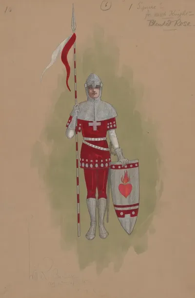 6 Squires For Each Knight Of The Blended Rose