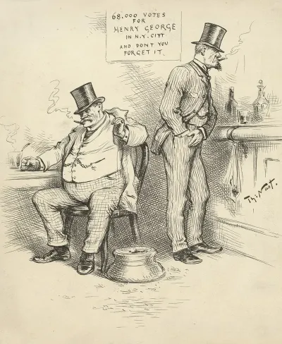 68000 Votes For Henry George In N Y City And Dont You Forget It