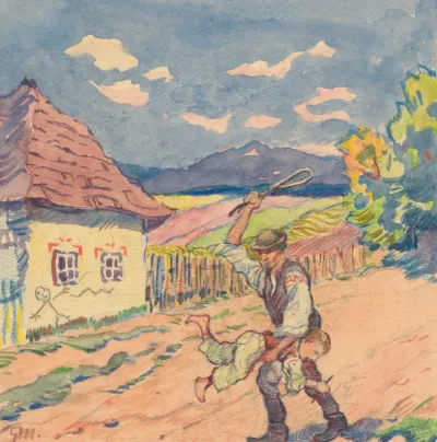 9 Payment For Painting White Limed Cottage