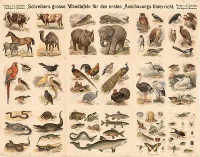 9 Pictures With Domestic And Wild Animals