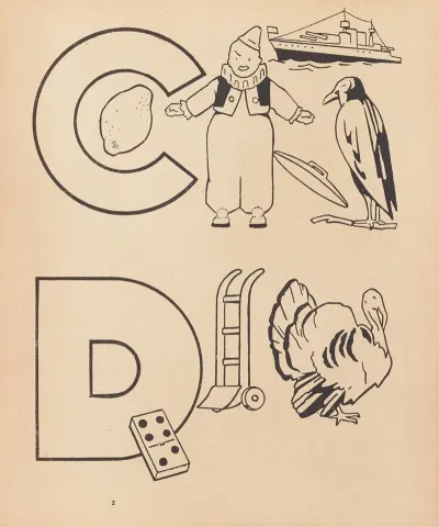 A B C A Colorier Pl 05