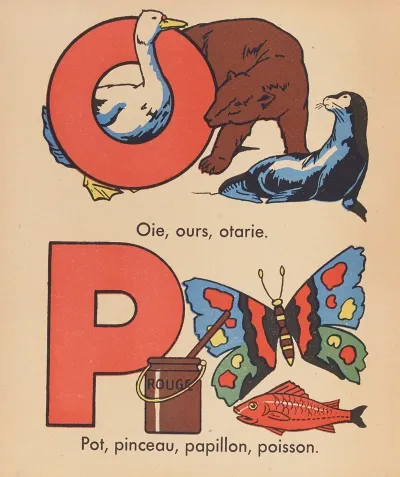 A B C A Colorier Pl 16