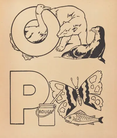A B C A Colorier Pl 17