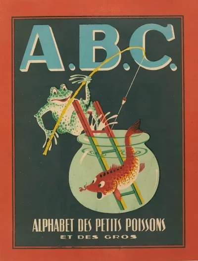 A B C Alphabet Des Petits Poissons Et Des Gros Pl 01
