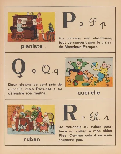 A B C Des Metiers Abecedaire Pl 08