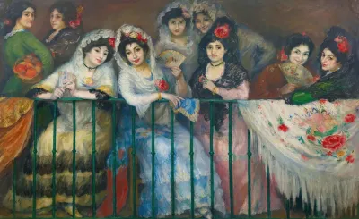 A Balcony At The Bullfight