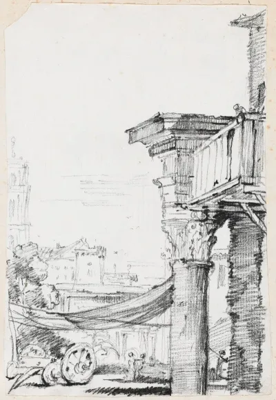 A Balcony In The Roman Forum