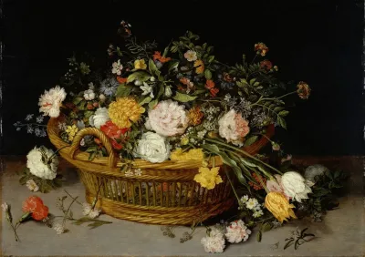 A Basket Of Flowers 3