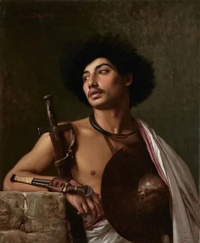 A Bischari Warrior