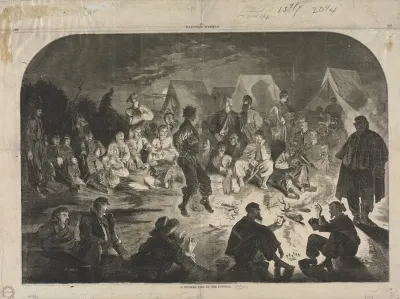 A Bivouac Fine On The Potomac