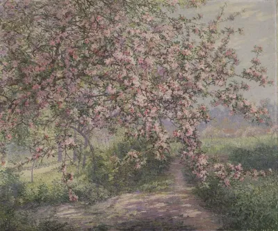A Blossoming Apple Tree