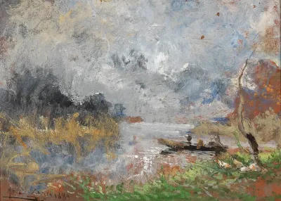 A Boat Trip On A Lake