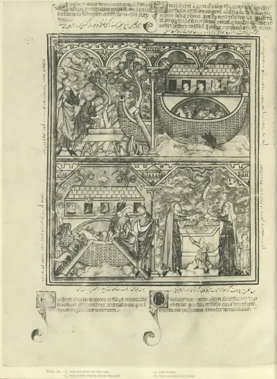 A Book Of Old Testament Illustrations Of The Middle Of The Thirteenth Century Pl 04