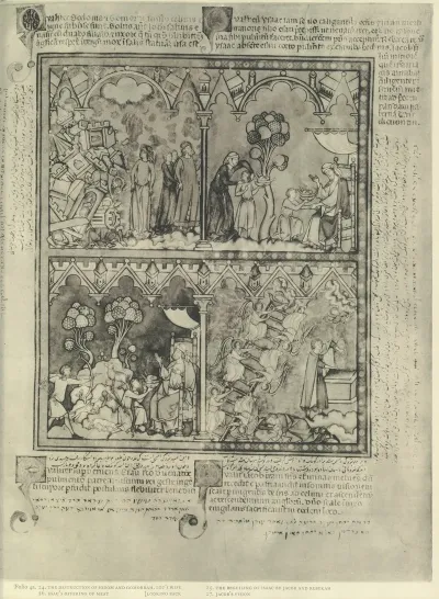 A Book Of Old Testament Illustrations Of The Middle Of The Thirteenth Century Pl 07