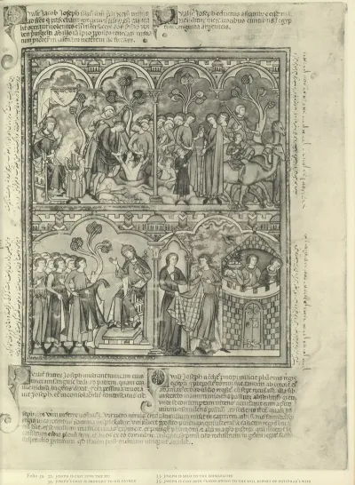 A Book Of Old Testament Illustrations Of The Middle Of The Thirteenth Century Pl 09