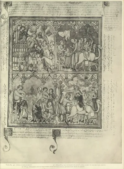 A Book Of Old Testament Illustrations Of The Middle Of The Thirteenth Century Pl 11