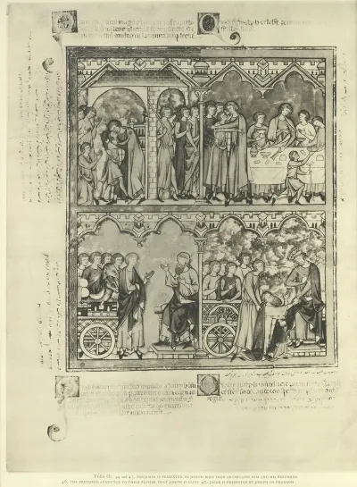 A Book Of Old Testament Illustrations Of The Middle Of The Thirteenth Century Pl 12
