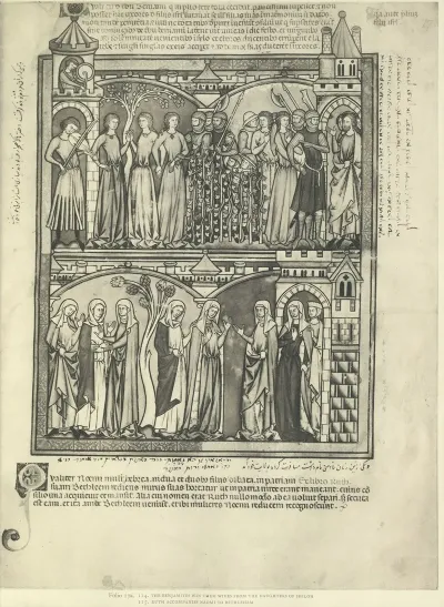 A Book Of Old Testament Illustrations Of The Middle Of The Thirteenth Century Pl 33