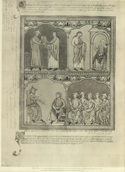 A Book Of Old Testament Illustrations Of The Middle Of The Thirteenth Century Pl 36