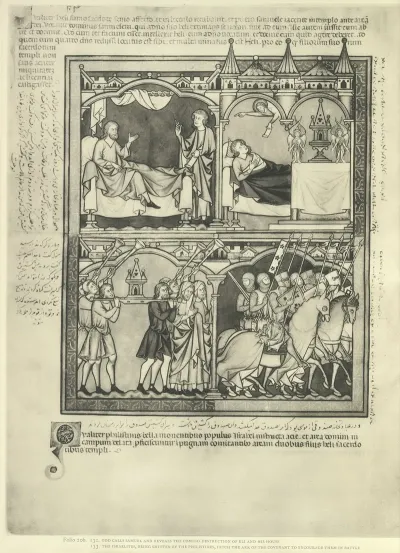 A Book Of Old Testament Illustrations Of The Middle Of The Thirteenth Century Pl 40