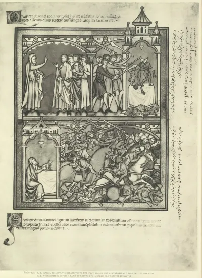 A Book Of Old Testament Illustrations Of The Middle Of The Thirteenth Century Pl 43