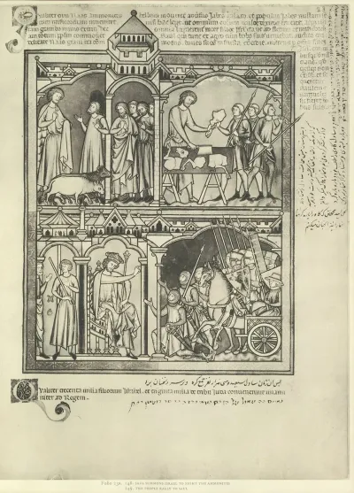 A Book Of Old Testament Illustrations Of The Middle Of The Thirteenth Century Pl 45