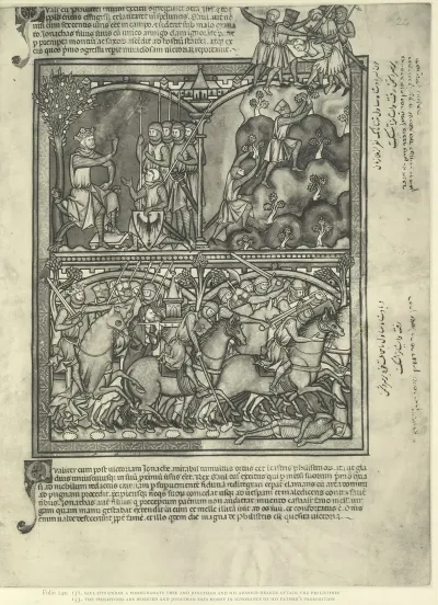 A Book Of Old Testament Illustrations Of The Middle Of The Thirteenth Century Pl 47