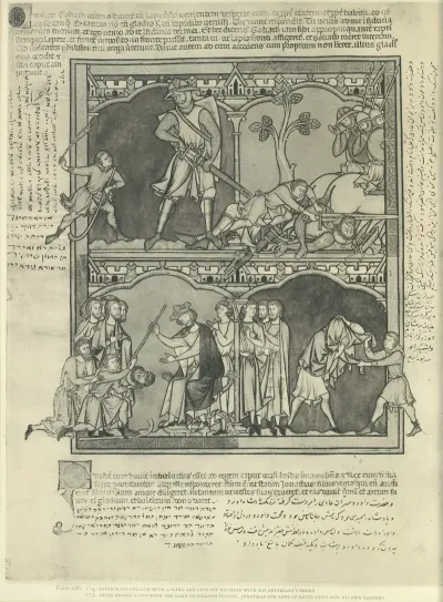A Book Of Old Testament Illustrations Of The Middle Of The Thirteenth Century Pl 56