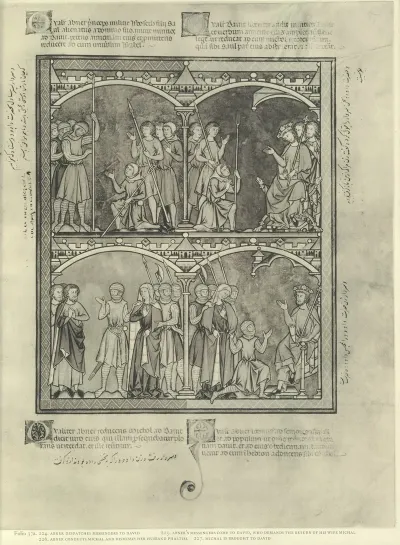 A Book Of Old Testament Illustrations Of The Middle Of The Thirteenth Century Pl 73