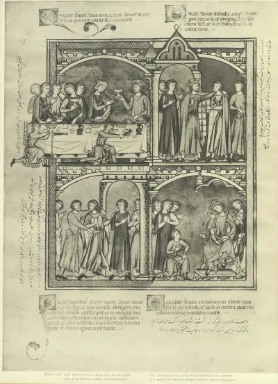 A Book Of Old Testament Illustrations Of The Middle Of The Thirteenth Century Pl 74