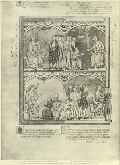 A Book Of Old Testament Illustrations Of The Middle Of The Thirteenth Century Pl 80