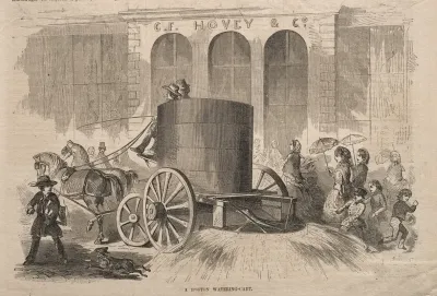 A Boston Watering Cart