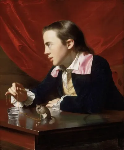 A Boy With A Flying Squirrel Henry Pelham