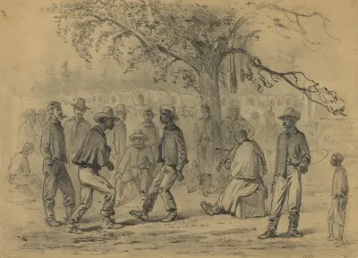 A Breakdown In The Wagoners Camp