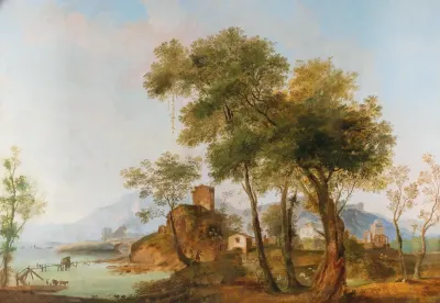 A Bucolic River Landscape
