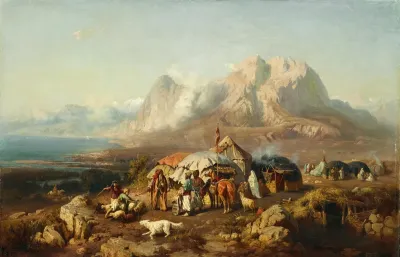 A Camp In The Caucasus