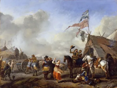 A Camp Scene